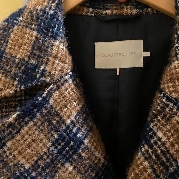 L'Autre Chose Tweed Coat - Picture 2 of 3